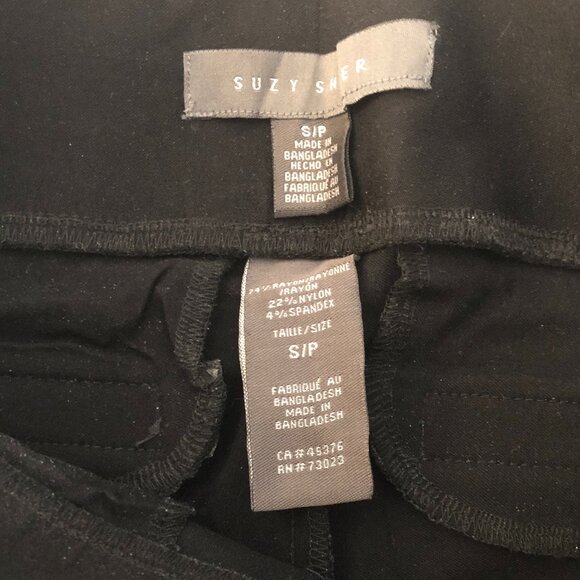 Black Suzy Shier Pull-up dress pants – Size Small - Picture 7 of 9